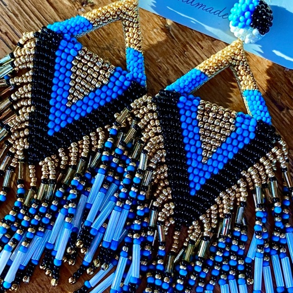 🌺🎉HP🎉🌺 NWT Deepa Gurnani Luxe Beaded Diamond Chandeliers - Picture 12 of 16